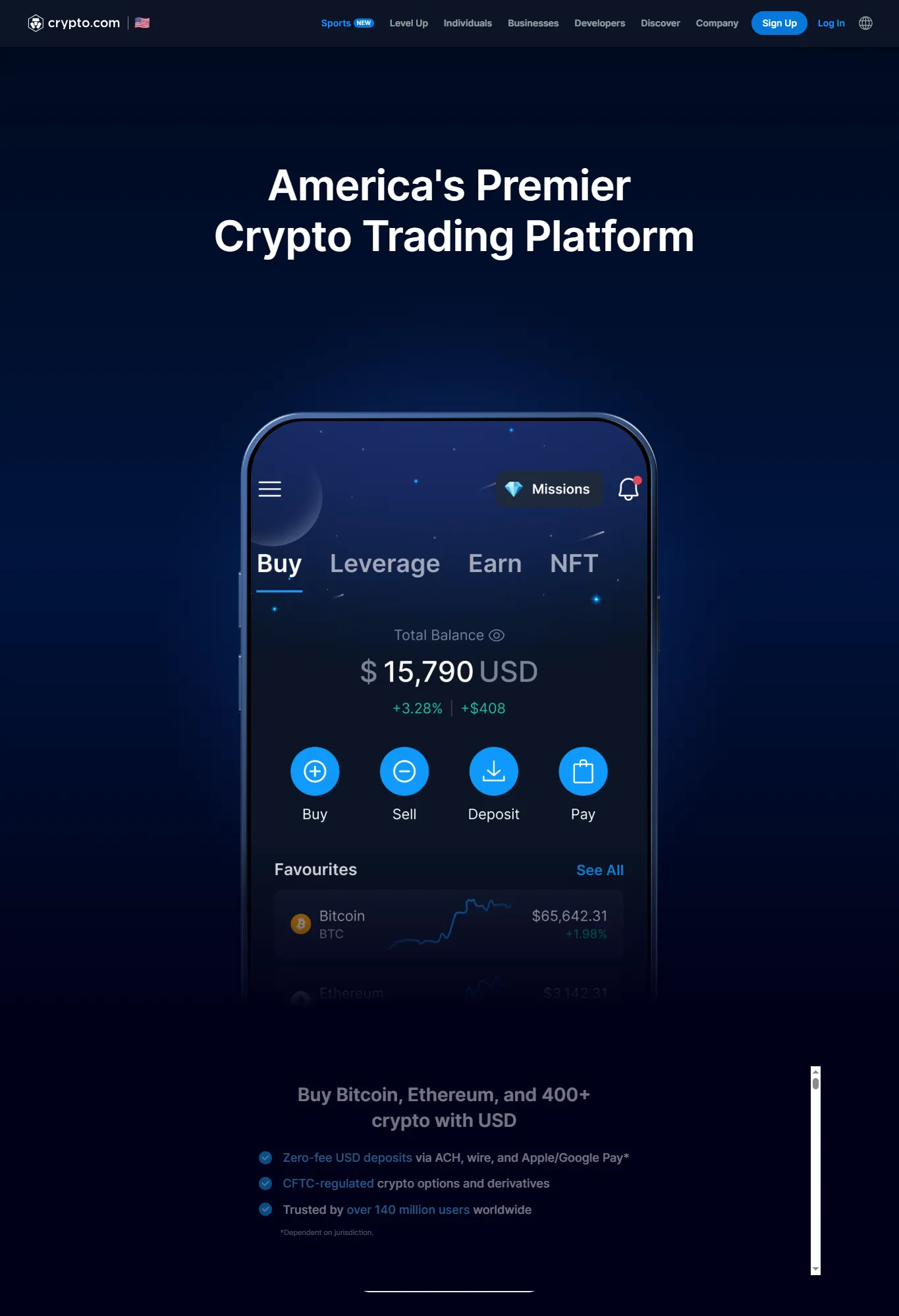 Crypto com Login banner