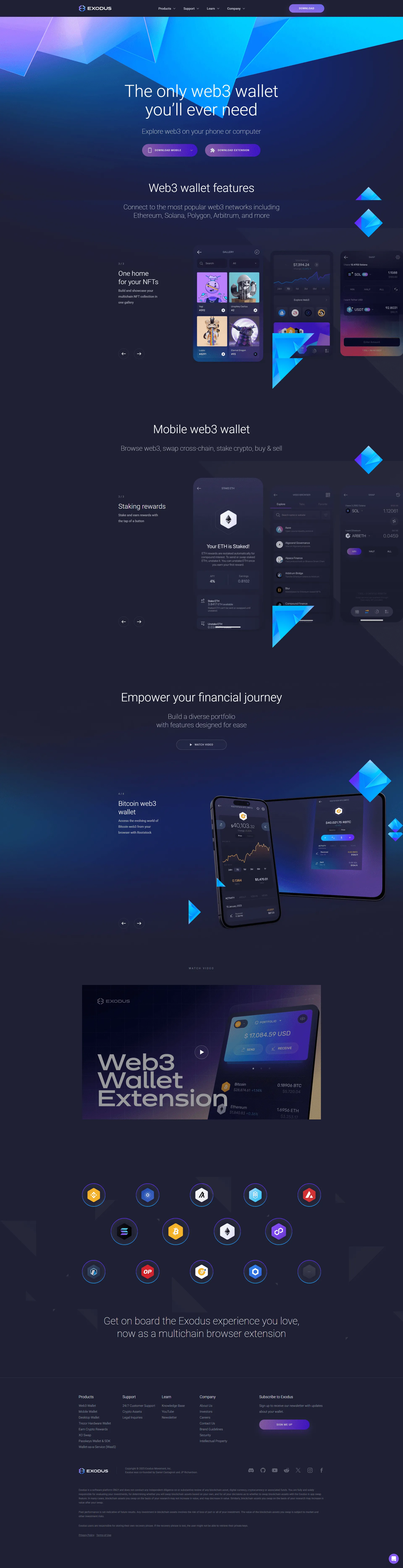 Exodus Web3 Wallet