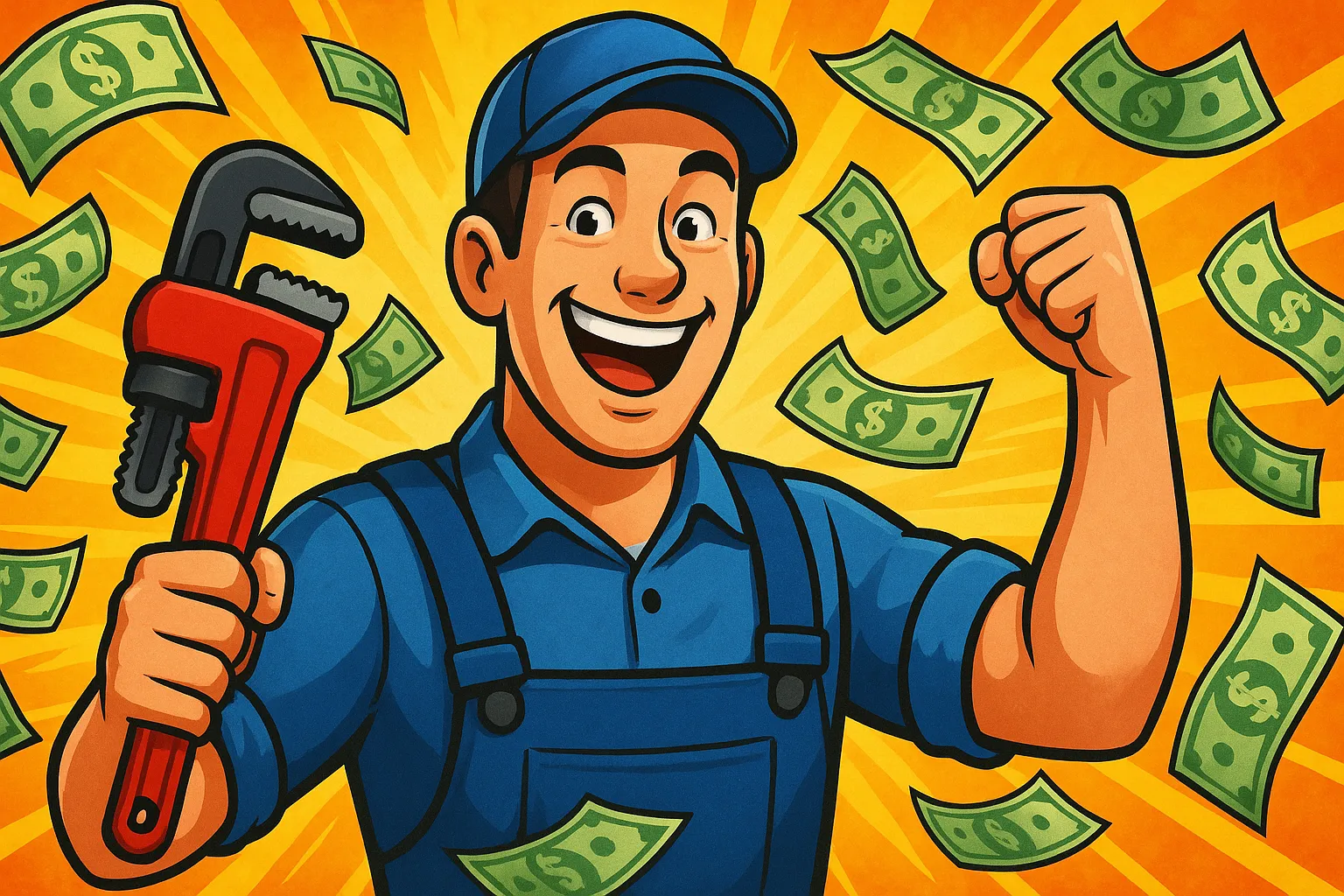 Happy Wealthy_Plumber