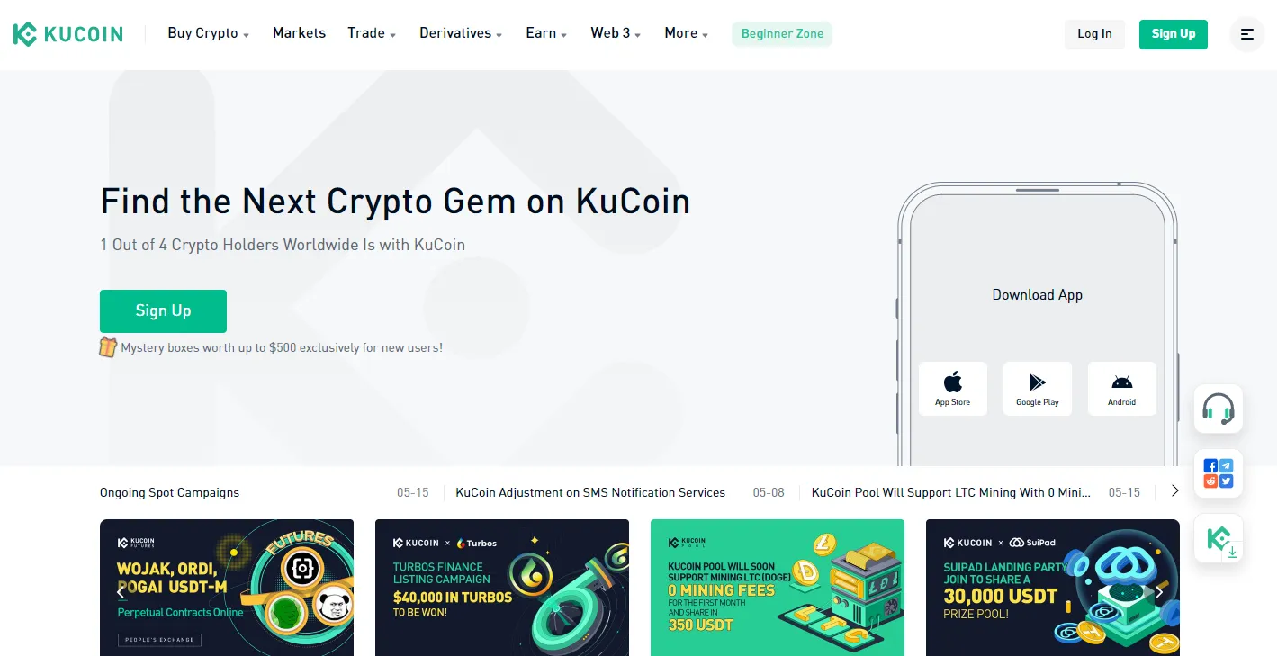Kucoin Banner