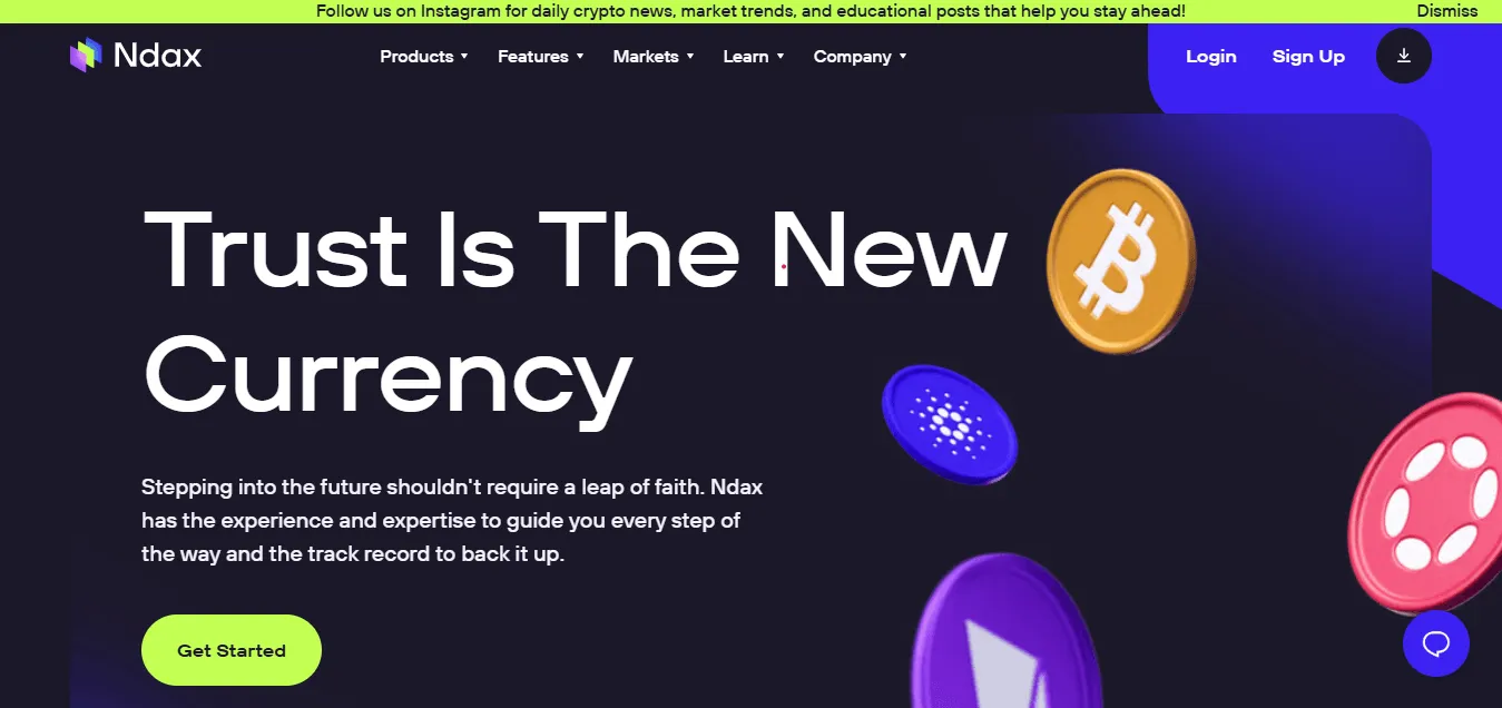 Ndax Login