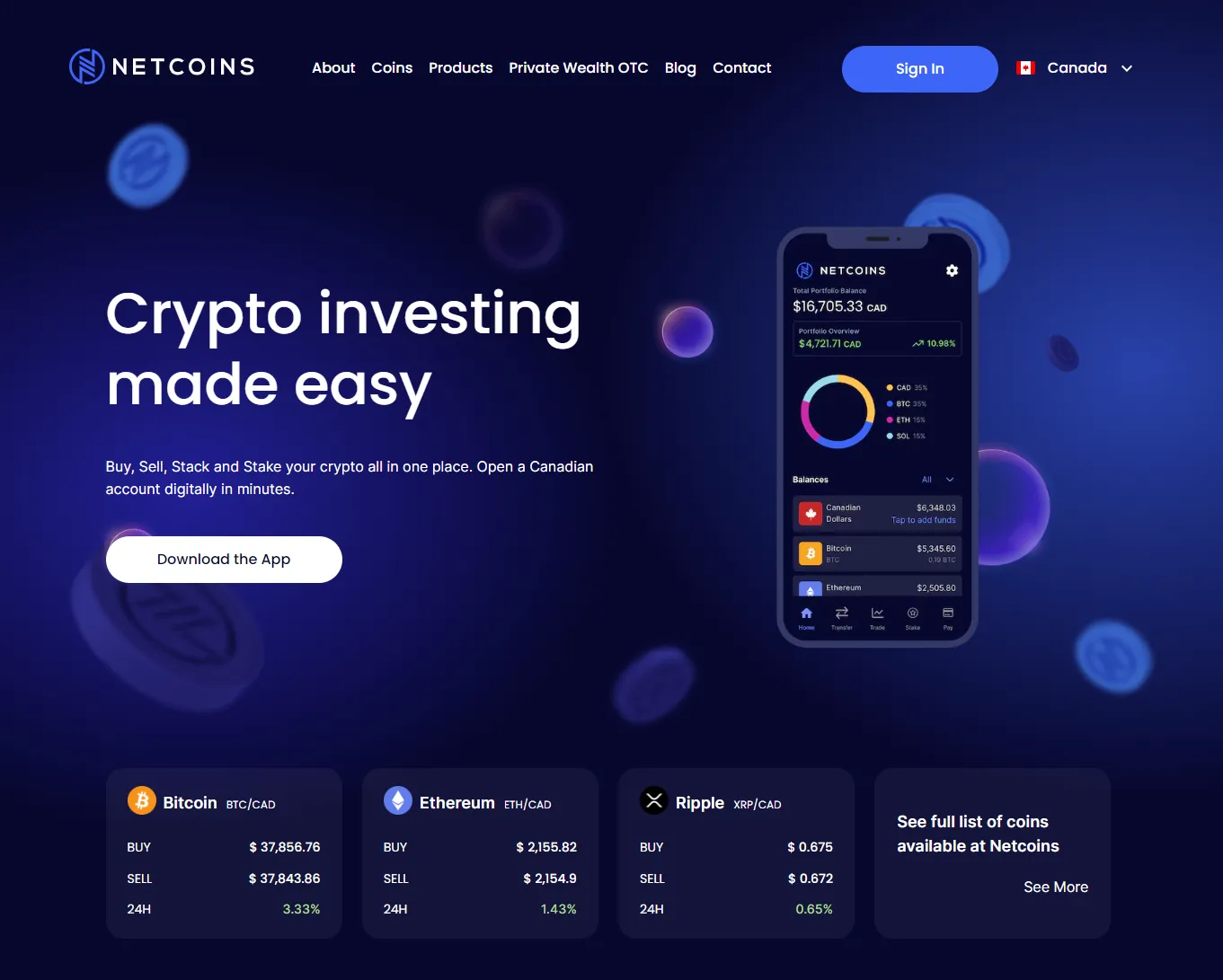 Net Coins Banner