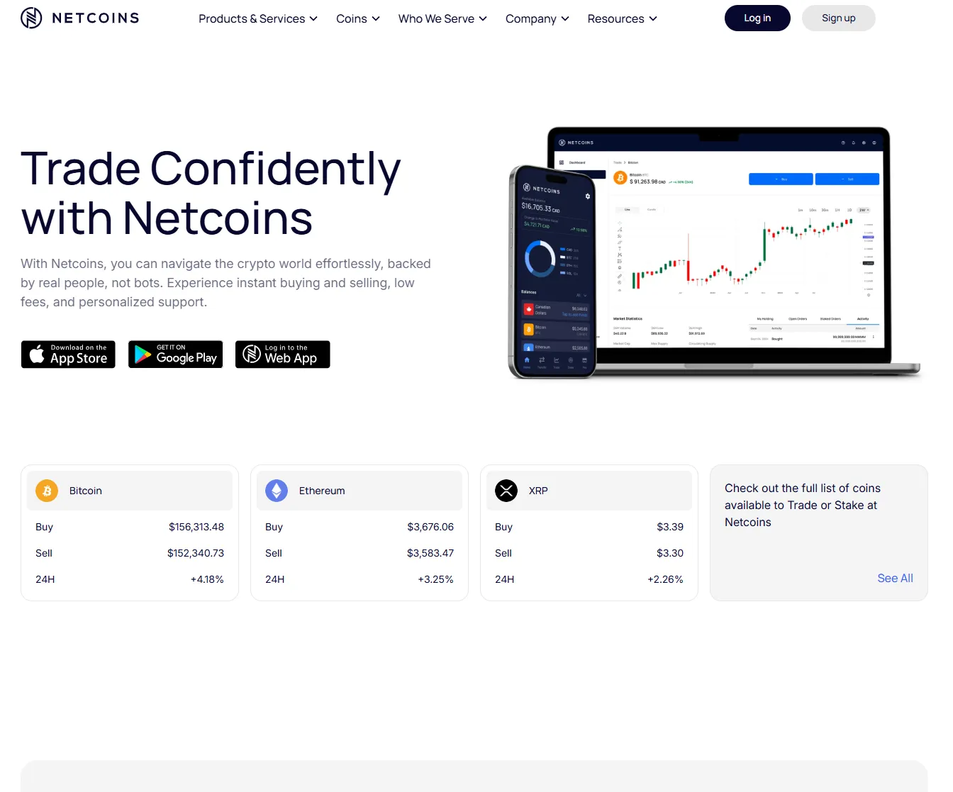 Net Coins Login Banner
