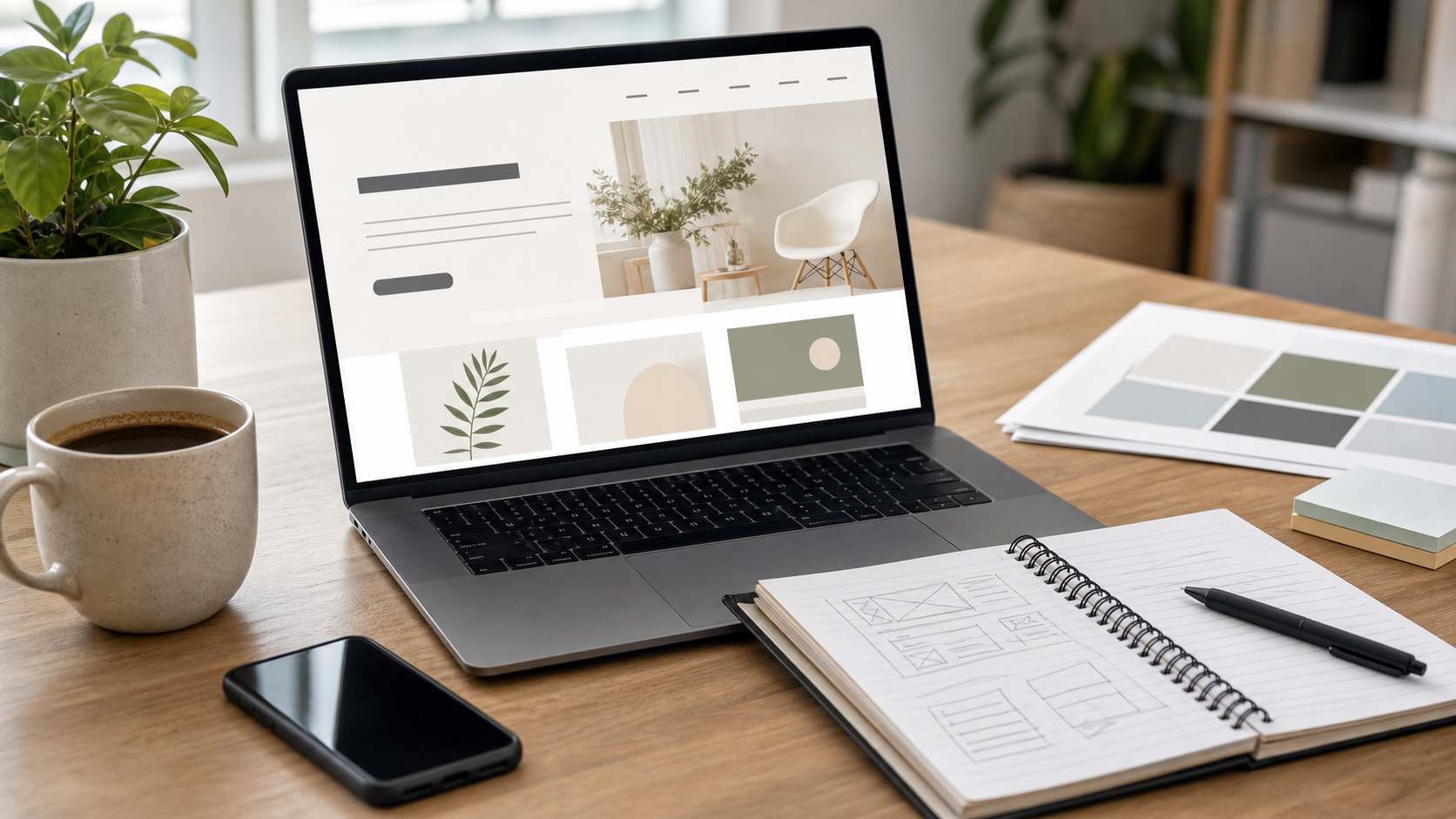 AI-generated small business blog header image