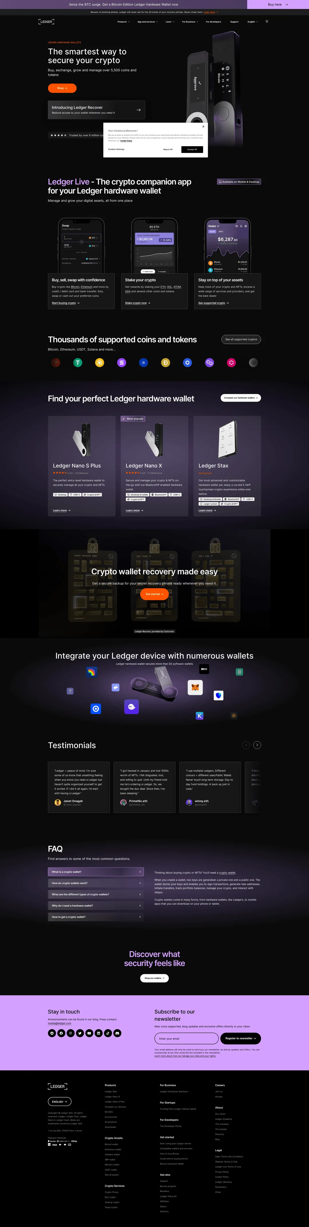ledger20 Wallet