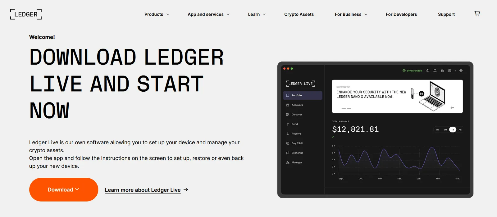 ledger com start banner