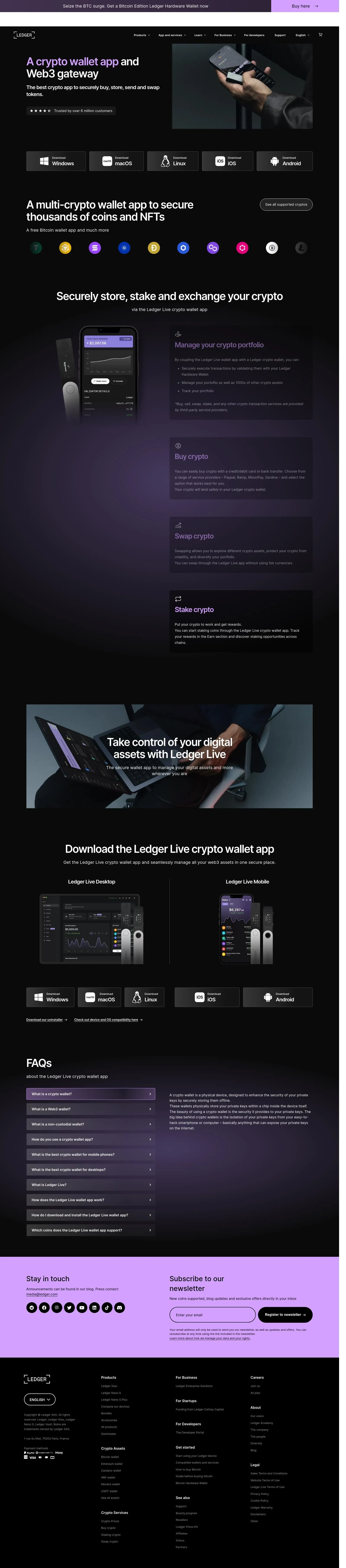ledger full