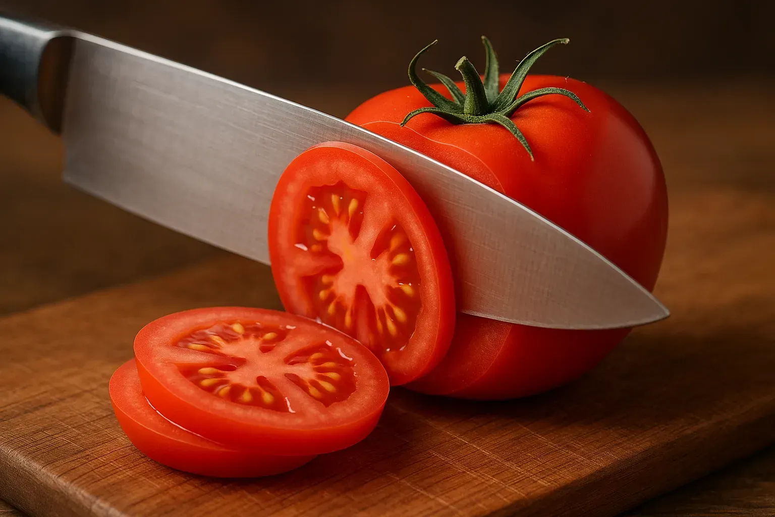 pineapple knife slizing a tomatoe a D er A wl2z SN 49 R Pt DC 1