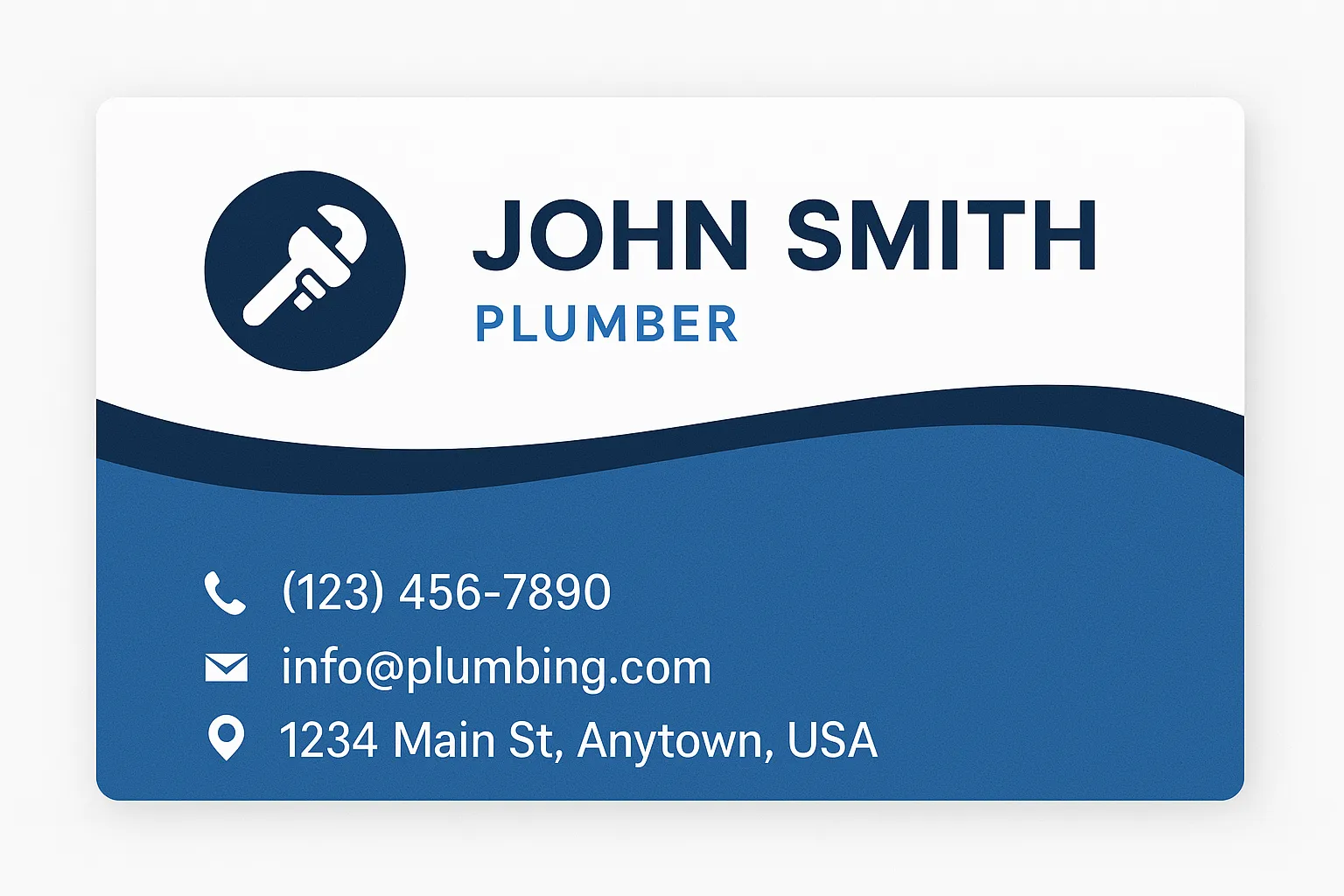 plumber busines_card