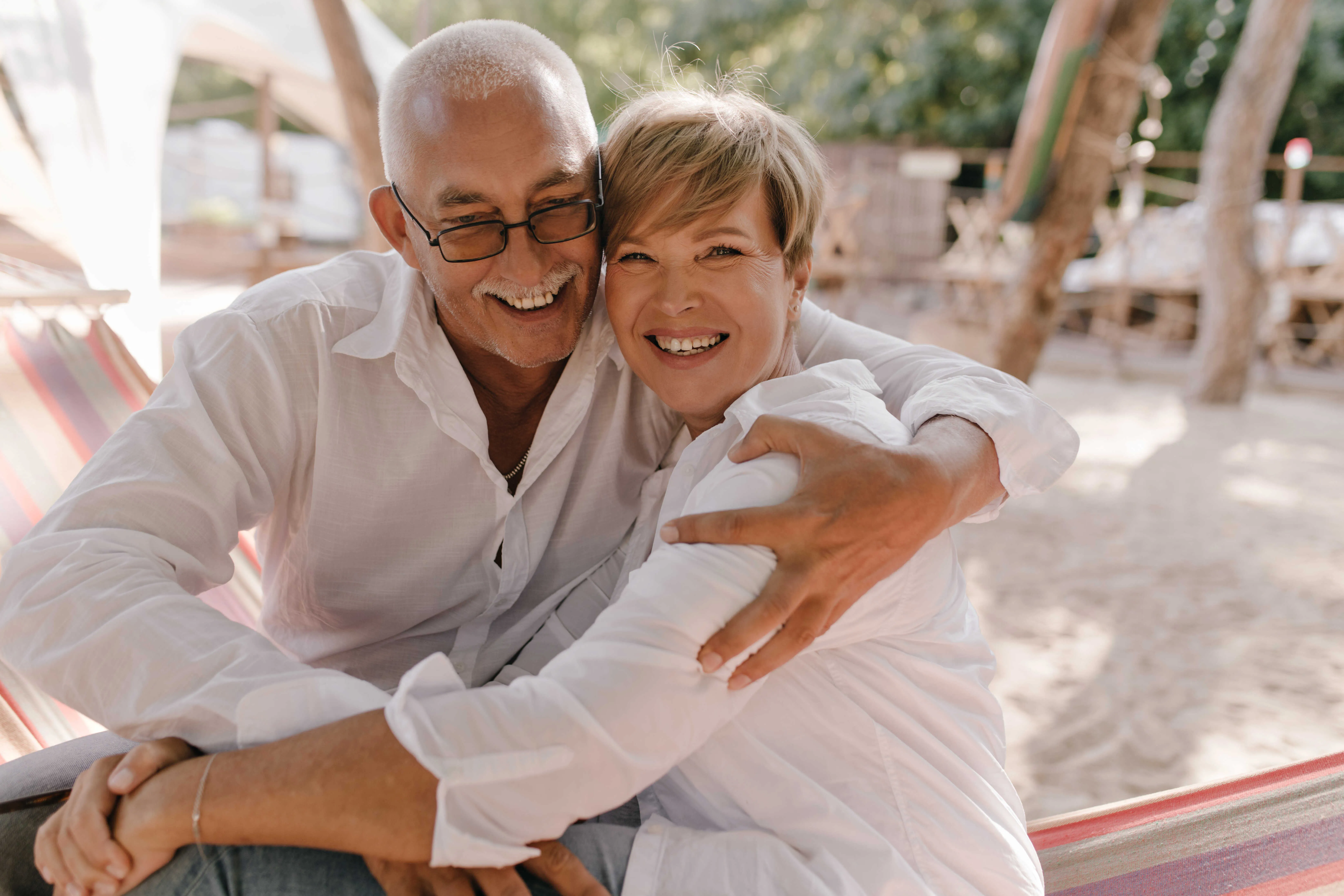 positive man with gray mustache