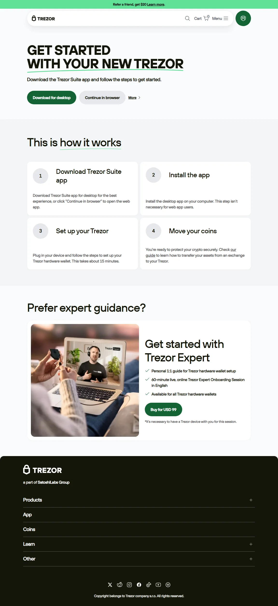 trezor mid